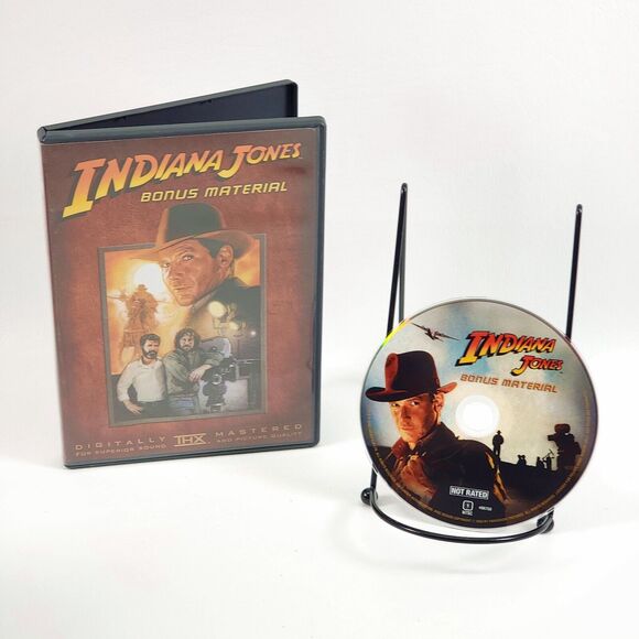 The Adventures of Indiana Jones Widescreen 4-Disc DVD Set Like New Harrison Ford - Picture 5 of 16